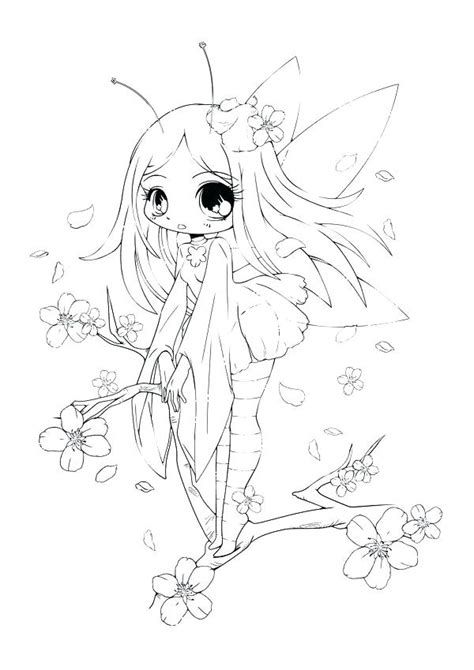 Chibi Coloring Pages To Print At Free For Personal