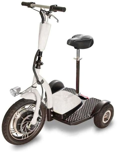 Daylili 3 Wheel Electric Scooter For Adults White Price From Jadopado