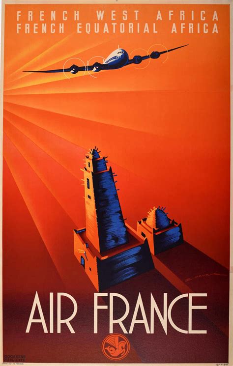 Paul Colin Original 1930s Art Deco Advertising Poster Cigarettes Weekend By Paul Colin At