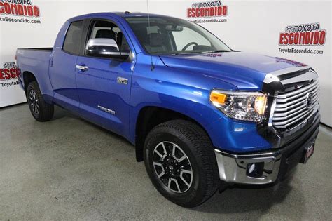 New 2017 Toyota Tundra Limited 4wd Double Cab Pickup In Escondido
