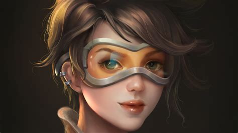 1920x1080 Tracer From Overwatch Artwork Laptop Full Hd