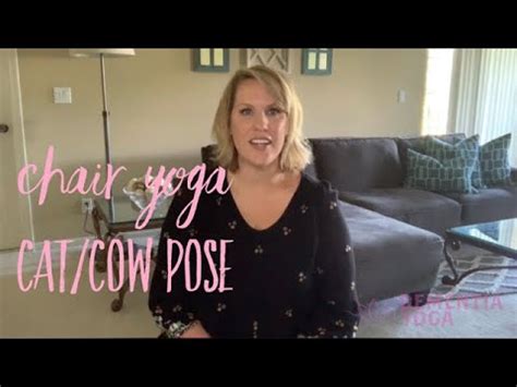 Chair Yoga Cat Cow Pose For Seniors YouTube