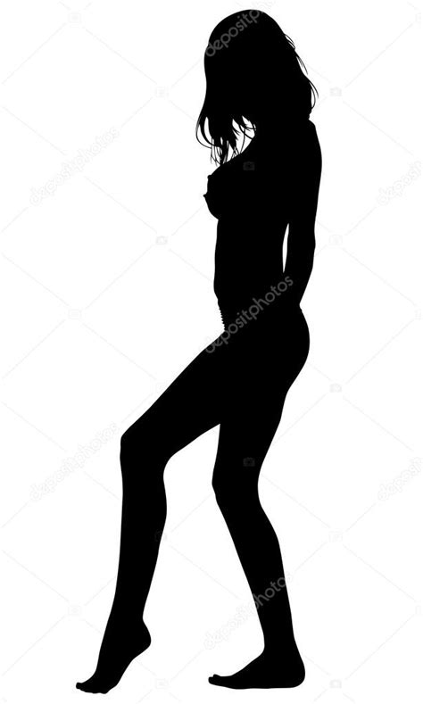 Sexy Woman Silhouette Stock Vector Image By ©snesivan888 60777801