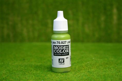 Vallejo Model Color Lime Green Acrylic Paint 70827 Arcane Scenery And