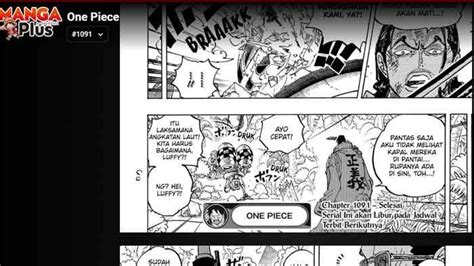 Manga One Piece Chapter 1092 Minggu Ini Libur Tidak Tayang Ini Jadwal
