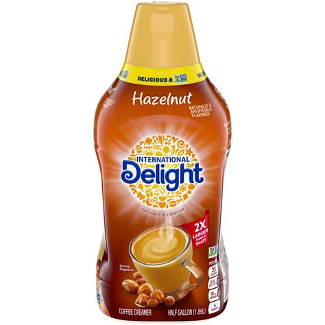 International Delight Hazelnut Coffee Creamer 64 Oz Walmart Com