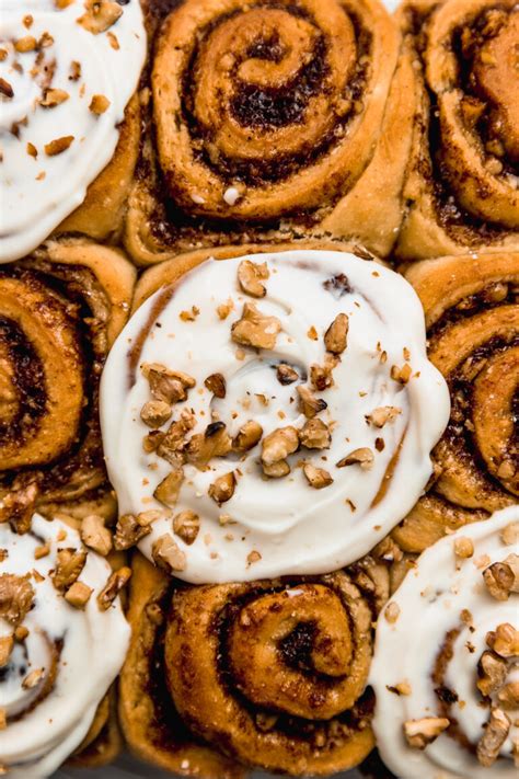 Fluffy Banana Cinnamon Rolls With Walnuts Recipe Cravings Journal