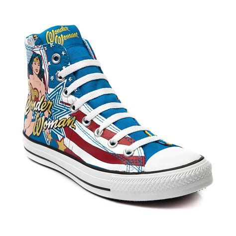 Converse All Star Hi Wonder Woman Sneaker Wonder Woman Journeys Shoes