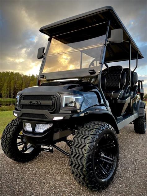 Lithtium Custom Built Blacked Out Truck Club Car Golf Cart For Sale In New Port Richey Florida