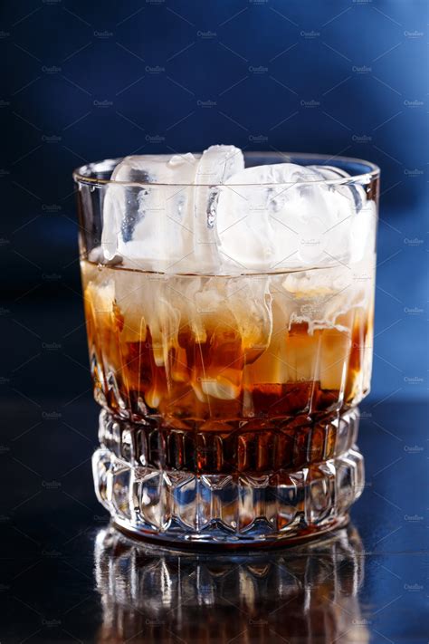white russian cocktail high quality food images ~ creative market