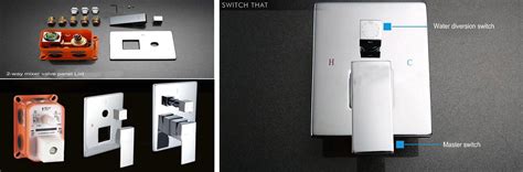 It's a delta shower kit, meaning mixer valve, shower head, and trim rings all in one and not something universal. Installation Instructions 2 way Shower Mixer - Bathselect Blog