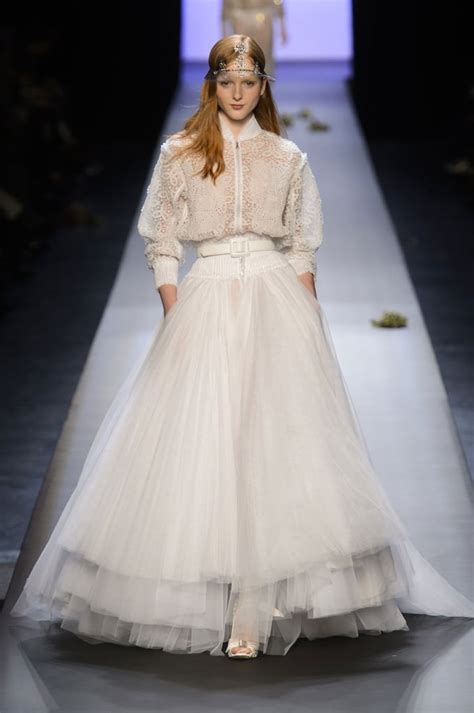 Jean Paul Gaultier Haute Couture Spring 2015 Wedding Dresses Paris