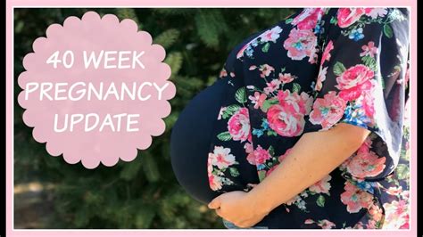40 Week Pregnancy Update Overdue Youtube