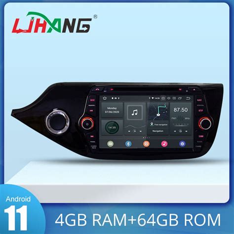 LJHANG G G Android Car DVD OYNATICI GPS KIA Ceed