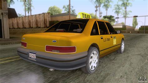 New Taxi Hd For Gta San Andreas