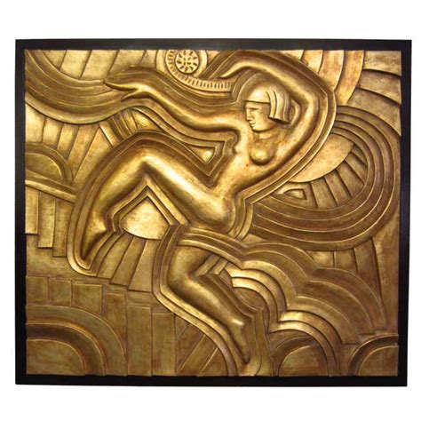Art Deco Bas Relief At 1stdibs