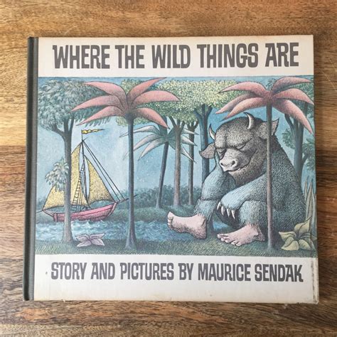 Where The Wild Things Are Rare Book First Edition Maurice Sendak 1963