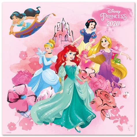 venta de calendario 2020 30x30 disney princess classics