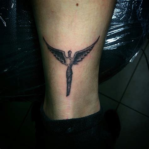 Wrist Angel Tattoo