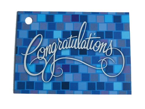 At gifteclipse.com find thousands of gifts for categorized into thousands of categories. Congratulations Gift Card (3-3/4" x 2-3/4"), 12 cards/pack