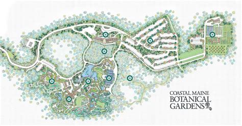 Interactive Map Coastal Maine Botanical Gardens
