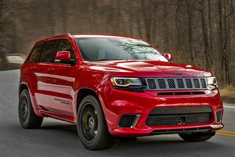 Review 2018 Jeep Grand Cherokee Trackhawk Powerful And Preposterous