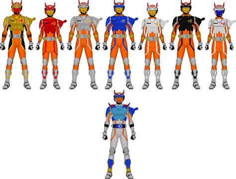 Power Rangers Time Force Red Battle Warrior Armor By Taiko554 On
