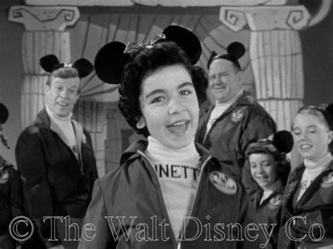 Mickey Mouse Club Cast Annette Funicello Mickey Mouse Club Original