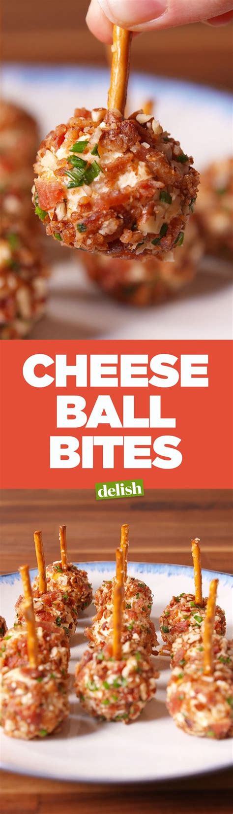 When it comes to christmas parties, finger foods are a safe choice for less mess and more enjoyment as a host. Cheese Ball Bites | Recipe