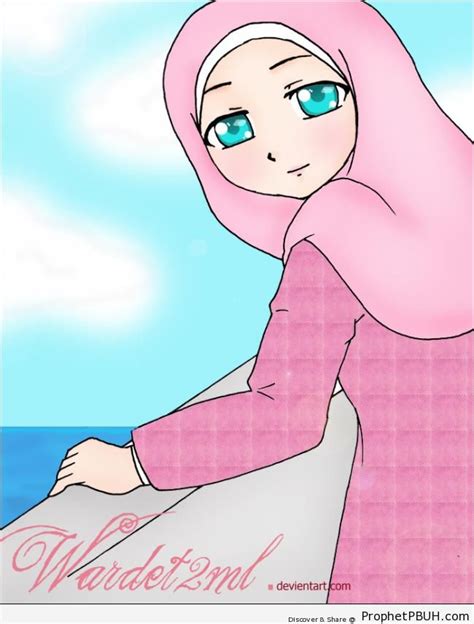 Muslimah By The Sea Drawings Prophet Pbuh Peace Be Upon Him