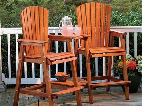 Adirondack High Top Table And Chairs Martiny Mccowen