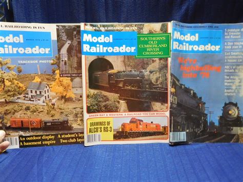 Model Railroader Magazine Complete Year 1978 12 Issues Ebay