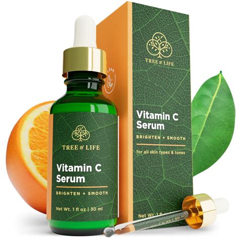 Tree Of Life Vitamin C Serum For Face 1 Fl Oz Skin Care