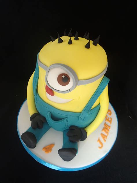 He will relish every bite of this yummy cake with friends in a wonderful manner that will definitely make his birthday celebration magical and. Minion Birthday cake | Minion birthday cake, Party cakes ...