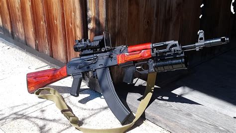 Lct Ak74 With Ares Gp 30 And Cheap Scope Rairsoft