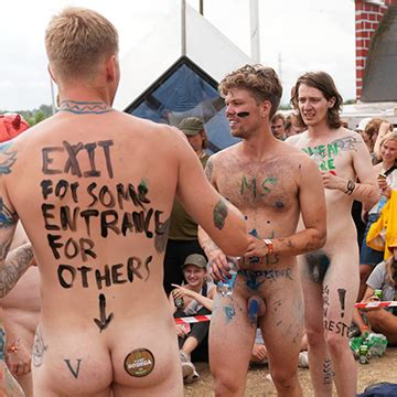 Str8 Guys Naked In Public For Roskilde Festival Gay Porn Blog Network