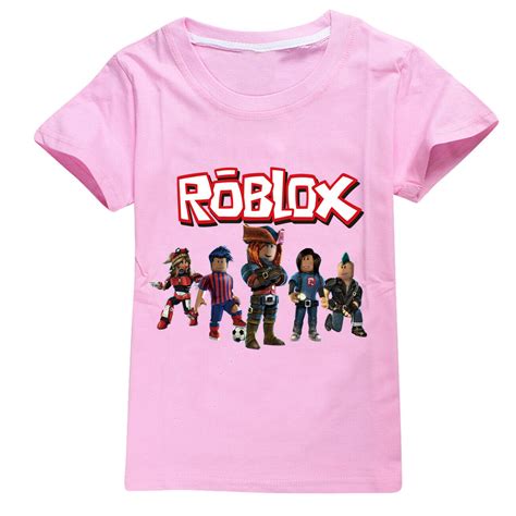 Roblox shop roblox roblox skateboard boy clothing templates goth tattoo creepy drawings cool avatars tattoo shirts roblox codes. Boys Girls ROBLOX Casual Short Sleeve T-Shirts Kids 100% ...
