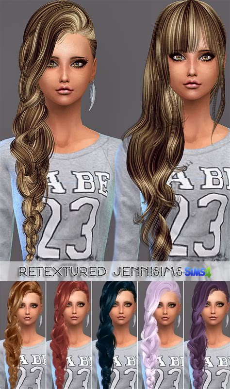 Downloads Sims 4elasims Hairs Converted Retexture Including Mesh