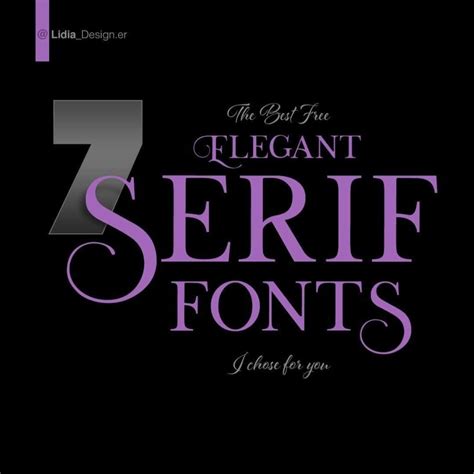 7 Best Free Serif Fonts For Your Next Design Project Withlinks