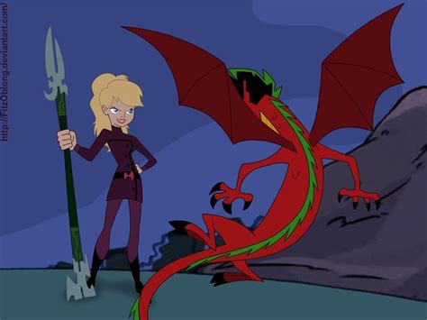 Huntsgirl Rose And The American Dragon By Fitzoblong On Deviantart American Dragon Dragon