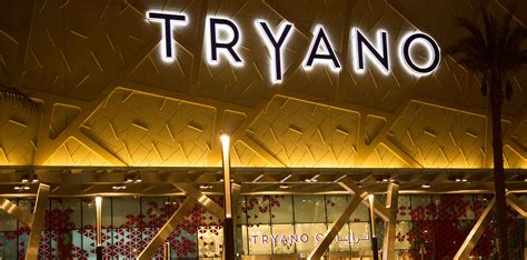 Shopfront Signage For Tryano Yas Mall Abu Dhabi Joseph Group