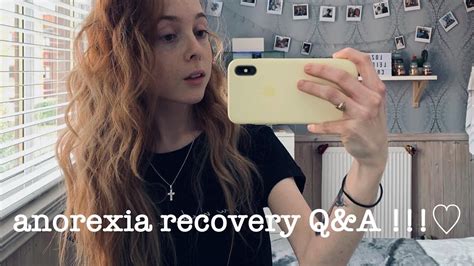 Anorexia Recovery Qanda Get To Know Me Youtube
