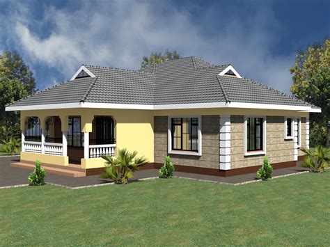 This splendid country house plan offers spacious covered porches front and back so you can take advantage of outdoor living.tall ceilings make the home feel larger and the windows. Simple 3 bedroom house plans without garage | HPD Consult