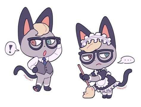 Animal Crossing Cats Animal Crossing Villagers Cat Character