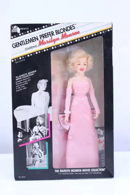 VTG MARILYN Monroe Doll Th Century Fox Gentlemen Prefer Blondes