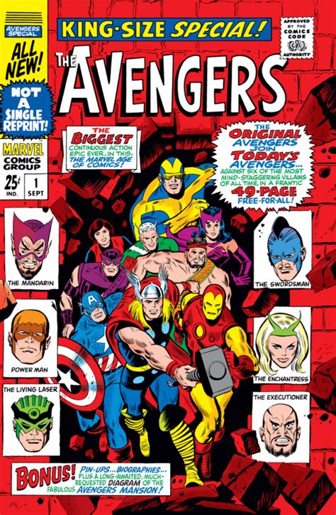 Avengers Annual Vol 1 1 Marvel Database Fandom Powered By Wikia