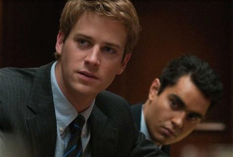 How did they ever make a movie of facebook? Armie Hammer as Cameron Winklevoss, The Social Network ...