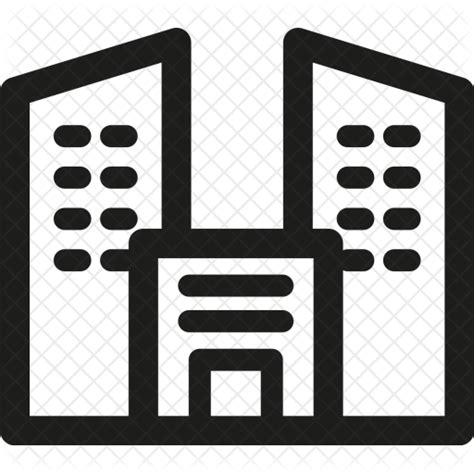 Facility Icon Download In Line Style