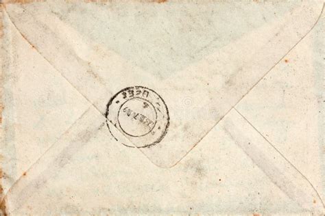 Old Envelope With Stamp Stock Photo Image Of Postal 26078838