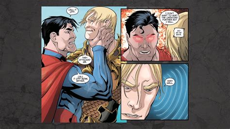Injustice Gods Among Us 12 Superman Vs Aquaman Atlantis Vs Surface The Comics Casebook